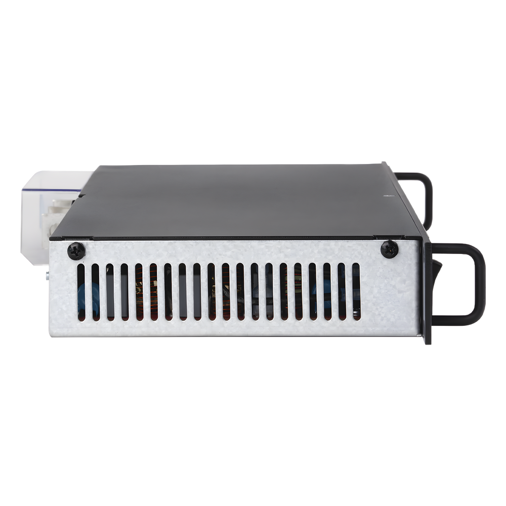 Fuente de Poder de Alta Eficiencia, 12.5 Amperes, 48 Vcc, , 1 Unidad Rack, Cargador de baterías, Función  LVD