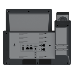 Teléfono IP Wi-Fi, Grado Operador, 12 líneas SIP con 6 cuentas, pantalla táctil  7", puertos Gigabit, Bluetooth, PoE, codec Opus, IPV4/IPV6 con gestión en la nube GDMS