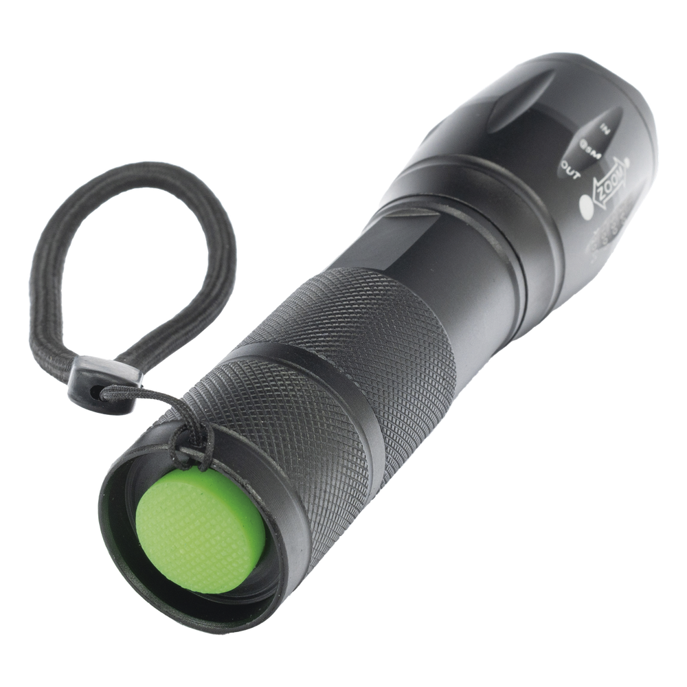 Linterna LED de Aluminio, 600 Lúmenes, IPX4, Resistente al Agua