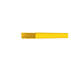 Canaleta FiberRunner™ 12X4, de PVC Rígido, Color Amarillo, 3 m. de Largo