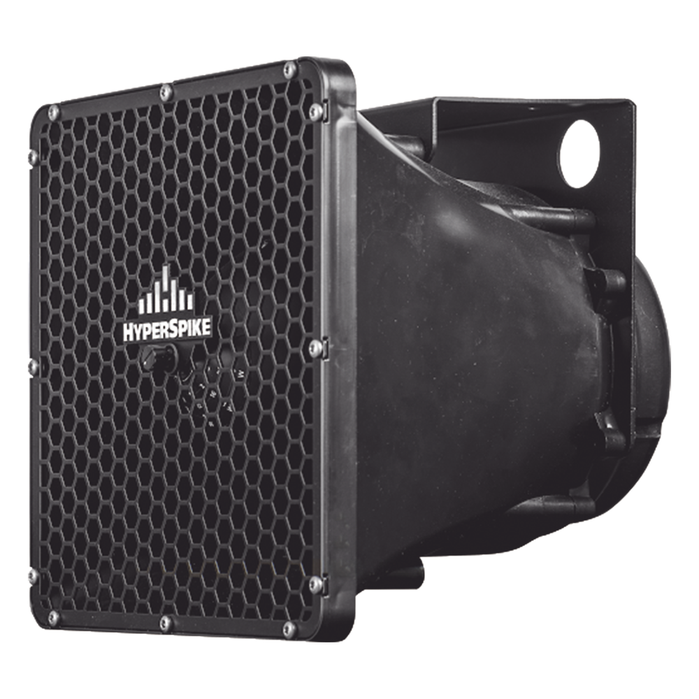 Altavoz De Alta Fidelidad HyperSpike®, Serie TCPA-10, Con Aislante De Ruido, Listado UL1480, Clase I, Division 2 (CID2), Color Negro, Exterior/Interior, 8 ohm