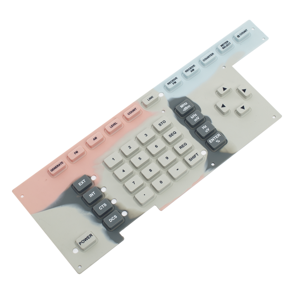 Membrana Elastomérica "Touch Pad" para Monitor de Servicio Ramsey COM-3010.