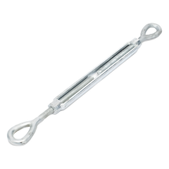 Tensor de 1/2" x 9" Acero Forjado OJO-OJO Galv. Inmersión en Caliente (Carga Max. 2200 lbs).