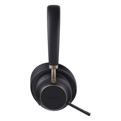 Diadema Inalámbrica BH76 Plus UC Black USB C/A de Yealink con Compatibilidad Completa para Plataformas UC y 6 Micrófonos para Voz de Alta Claridad