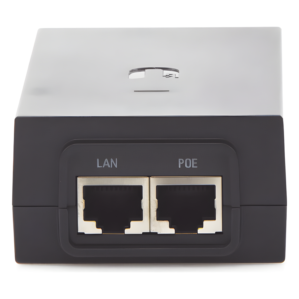 Adaptador PoE Ubiquiti de 50 VDC, 1.2 A puerto Gigabit para equipos airFiber