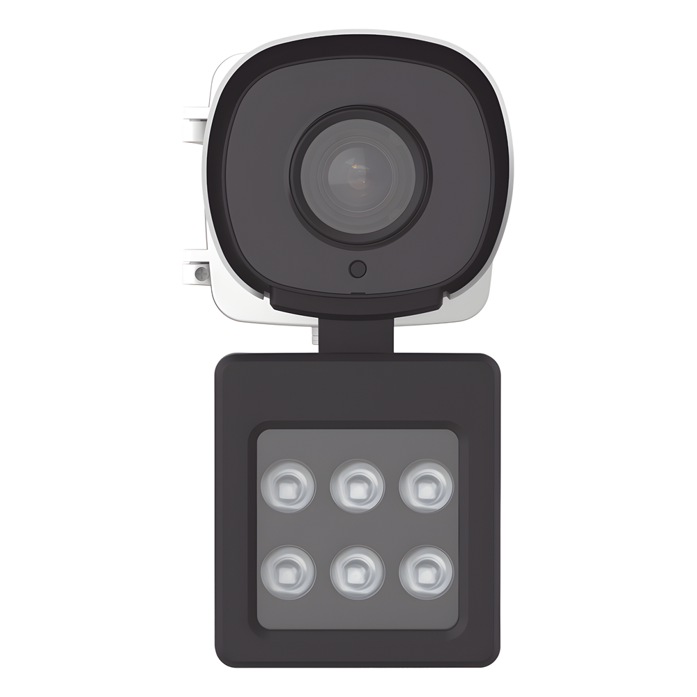 Cámara Bullet AI Road Traffic Pro / LPR en Tiempo Real / Luz Suplementaria IR/Blanca / 90 fps / Starvis 0.002 Lux / Super WDR 140dB / IP67 / ONVIF y VMS