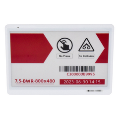 Etiqueta de Tinta Electrónica / ESL / 7.5 Pulgadas / Uso en Estantes / Bluetooth