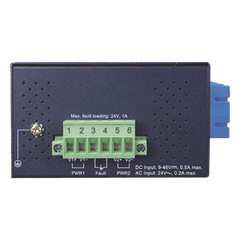 Switch Industrial Bypass de Fibra Optica Multimodo con Conector SC de 2 Canales