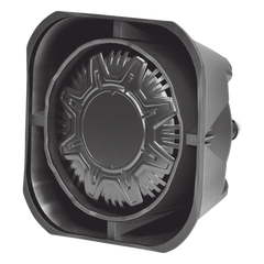 Bocina Compacta de Uso Rudo, 100 Watts de Potencia, Ideal Para Vehículos de Encubierto, Montaje Universal, 11 Ohms de Impedancia
