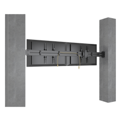 Sistema de Montaje en Pared / Rieles 2000 mm (78.7 in) / Estructura Modular / Soporte Ajustable / Incluye Herramientas y Tornillería Completa
