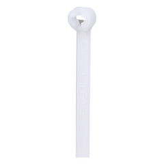 Cincho de Nylon 6.6 Dome-Top® Con Lengüeta de Bloqueo de Acero Inoxidable, 305 mm largo x 4.7mm ancho, Color Natural, Paquete de 100pz