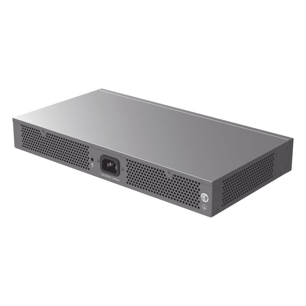 Switch Capa 3 Administrable / 8 puertos 10/100/1000 Mbps + 2 Puertos SFP+ 10 Gigabit / Compatible con GWN Cloud.