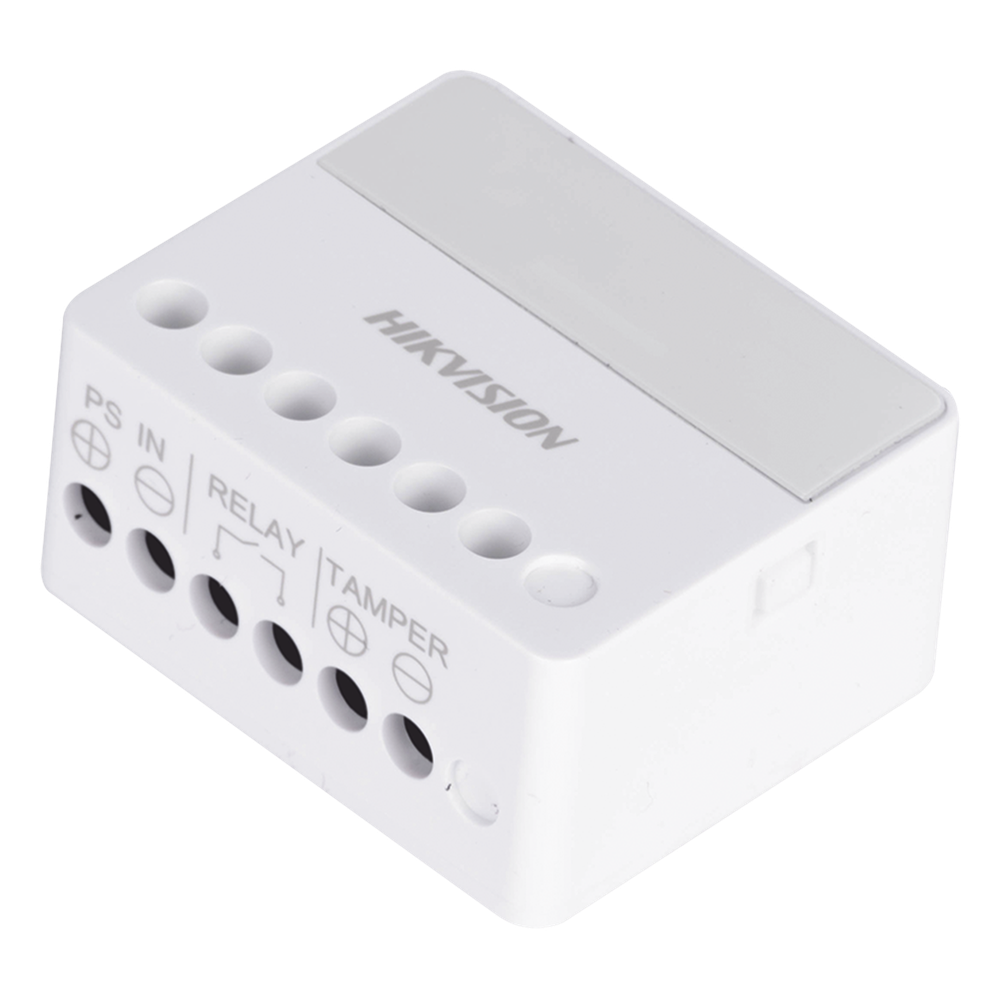 (AX PRO) Relevador Inalámbrico / 1 Entrada de Alarma 24/7 / 1 Salida de Relevador 0 a 36 Vcc (Max. 5 A)