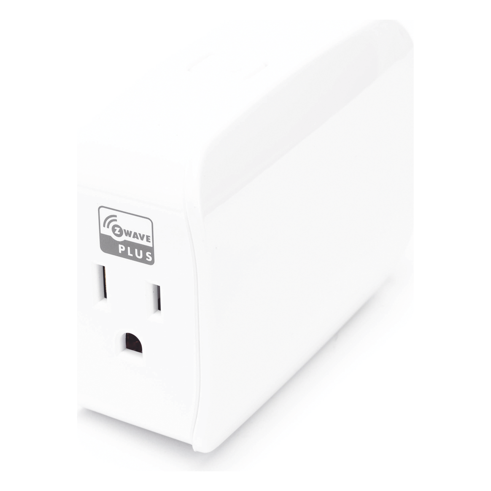 (ZWAVE) Plug-In On/off, señal inalambrica Z-WAVE para Tomacorriente convencional, compatible con HUB HC7, C8, panel L5210, L7000, Total Connect y Alarm.com