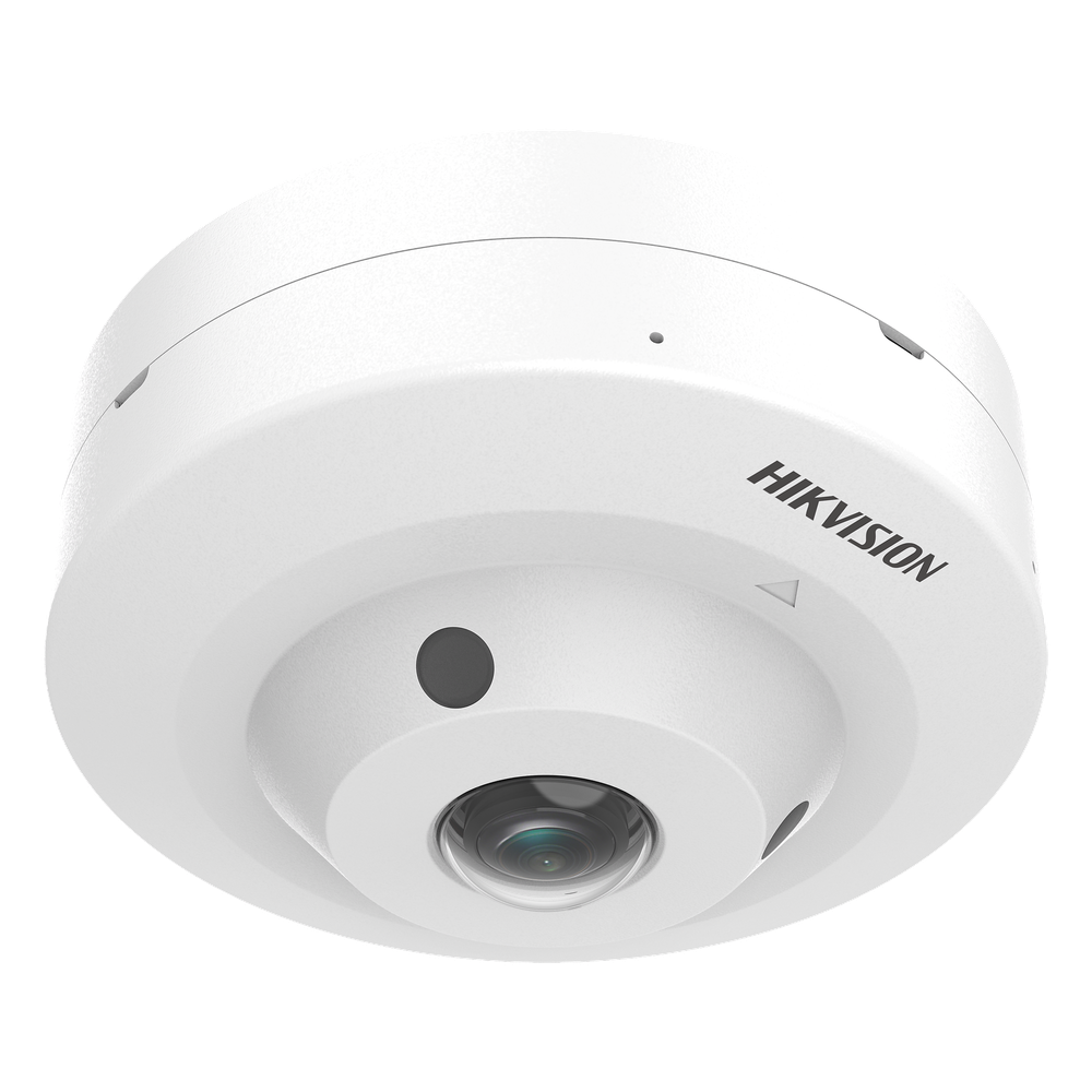 Fisheye TURBOHD 3K (5 Megapixel) / Lente 1.8 mm / 180° FOV / Micrófono Integrado / Dual Light / Exterior IP67 / Antivandalico IK08 / Plástico
