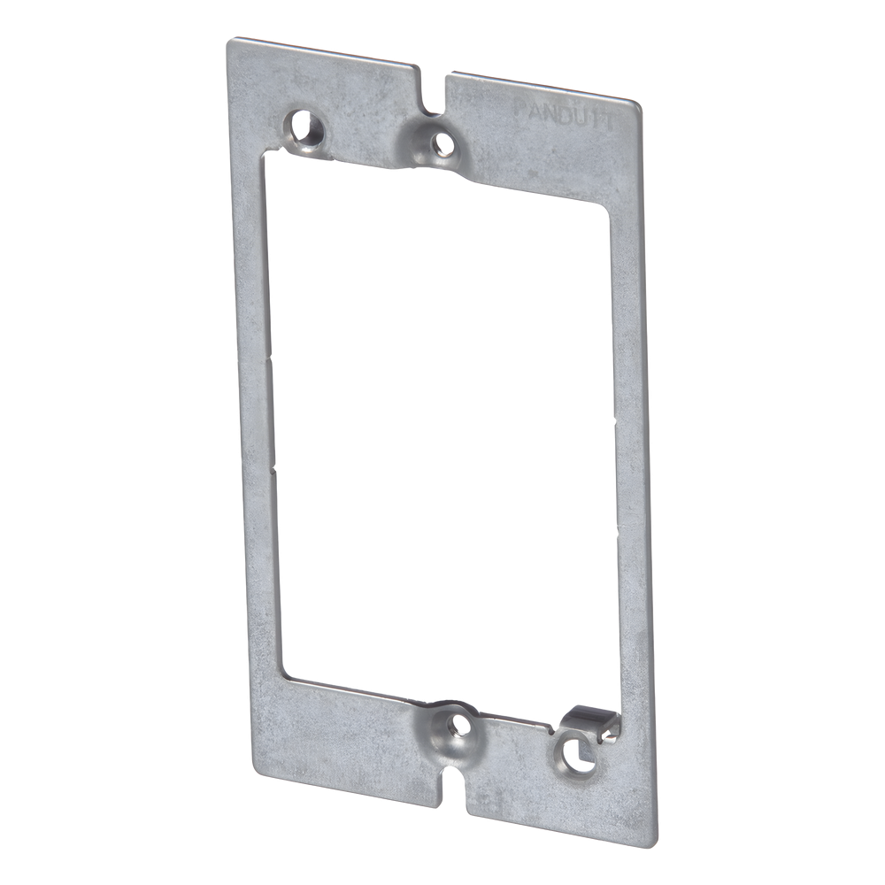 Adaptador de Placa de Pared, de Una Salida, Material CRS/Zinc