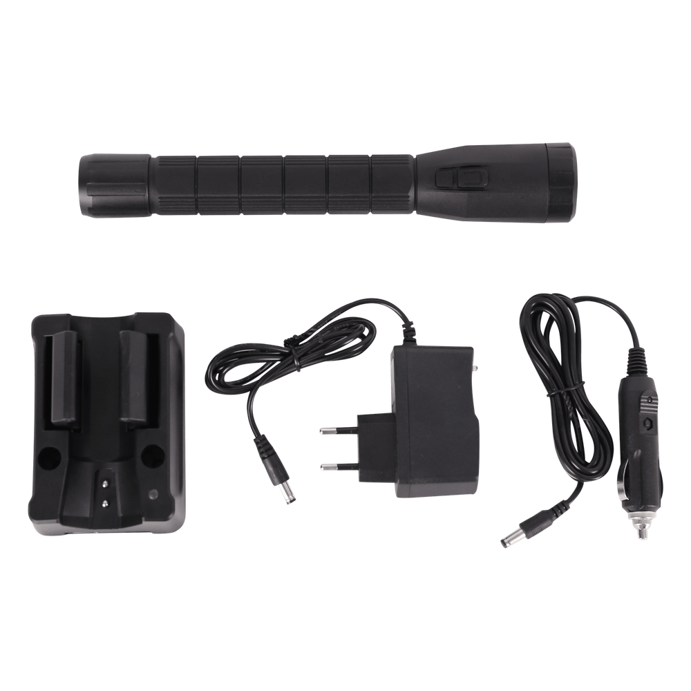 Linterna LED de Aluminio recargable , IP67, Resistente al Agua