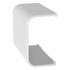 Unión recta, para uso con canaleta LD10, material ABS, Color Blanco