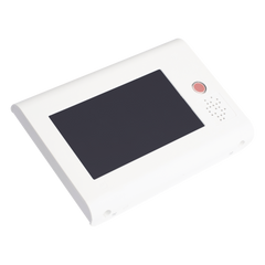 Terminal Inteligente para Habitación Hospitalaria / Pantalla Táctil 7" / RFID 125 kHz / VoIP SIP / PoE IEEE 802.3af / Bus RS485 / Carcasa Antibacteriana