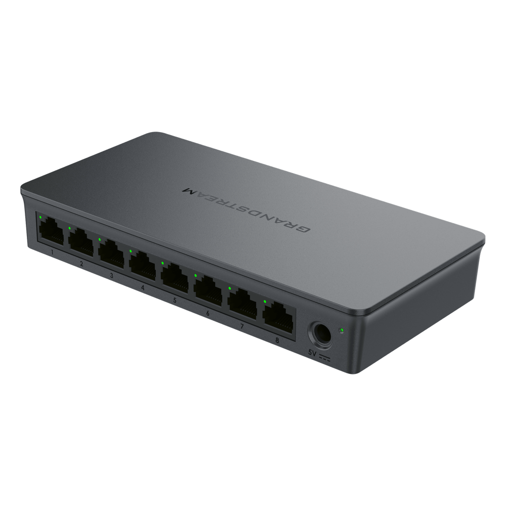 Switch de Red Administrable Capa 2 Lite / 8 Puertos Gigabit Ethernet / VLAN / QoS / Snooping IGMP / Montaje en Pared y Escritorio / Compatible con GDMS