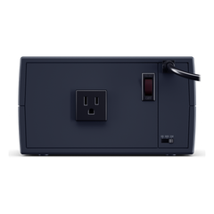 Regulador De Voltaje para Línea Blanca de 2500VA/1500W, Entrada NEMA 5-15P, Con 1 Salida NEMA 5-15R y Supresión de Picos a 245 Joules, Temporizador de Retardo