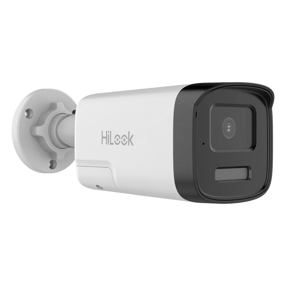 [Audio Bidireccional + Dual Light + ColorVu] Bala TURBOHD 3K (5 Megapixel) / Lente 2.8mm / 40 mts IR EXIR + 40 mts Luz Blanca / Micrófono y Bocina Integrado / Exterior  IP67 / Metal / dWDR