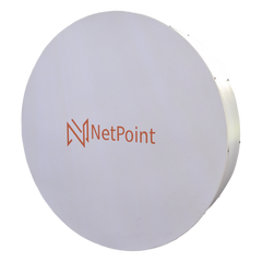 Antena de parabola profunda, blindada, con supresión al ruido de 2 ft, 4.9-6.4 GHz, Ganancia 30 dBi con SLANT de 45 ° y 90 °, ideal para hasta 30 km, Conectores N-hembra, montaje con alineación milimétrica.