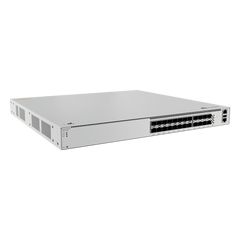 Switch eKit Core para Fibra Óptica Administrable Capa 3 / 16 puertos SFP 10 Gbps + 8 Puertos SFP28 25 Gbps / Capacidad de Conmutación 1,120 Gbit/s / Gestión Gratuita desde la Nube / Libre de Licenciamiento / Ruteo Dinamico (RIP, OSPF, IS-
