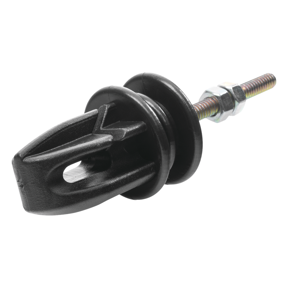 Nuevo Aislador para uso en postes de Cercos Eléctricos 3 en 1 (Paso, Esquina y Tensor)