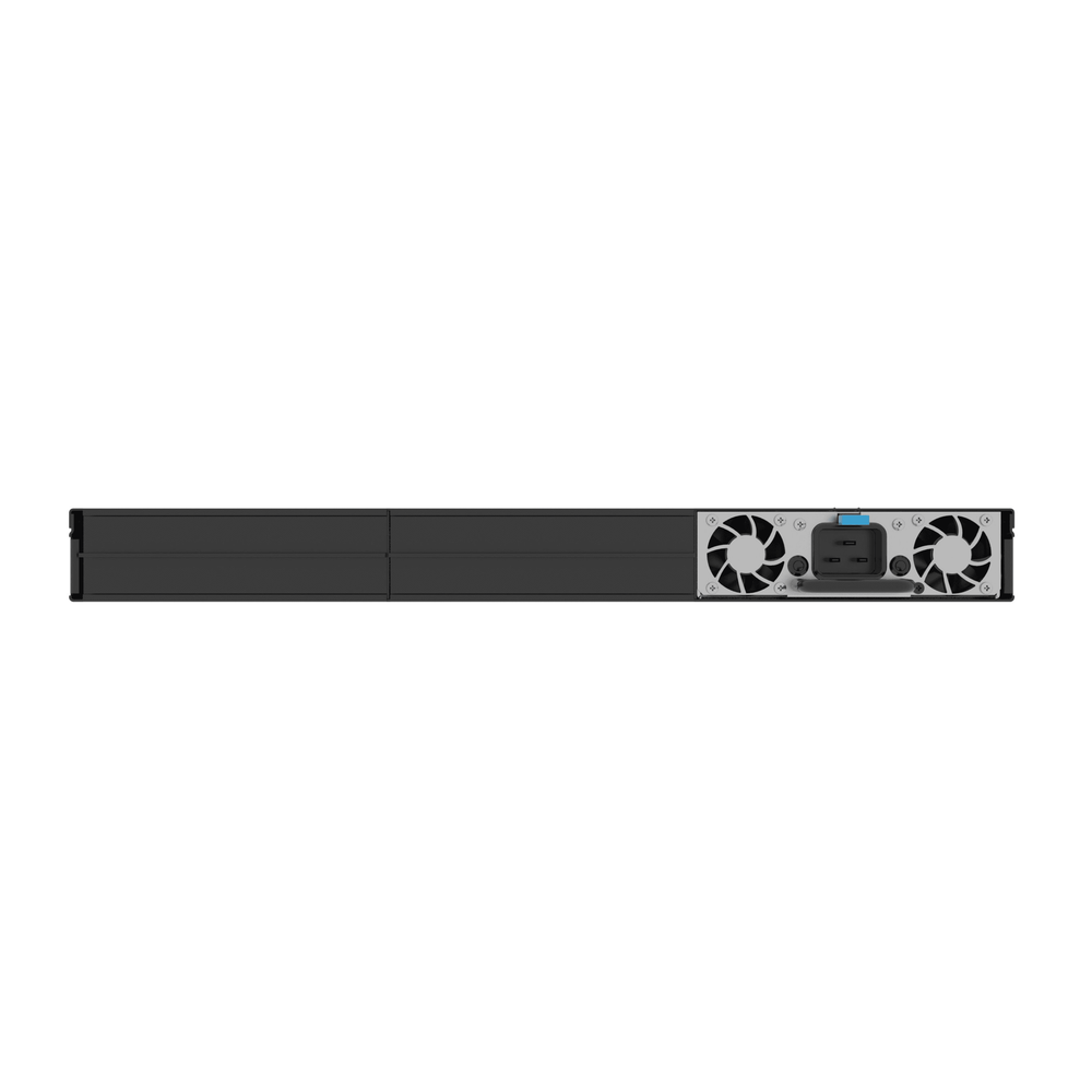 Chasis Para 9 Transmisores FMPS Clase 4, Hasta 4800 W de Potencia, Tarjeta de Red Incluida, 1 UR, Color Negro