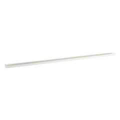 Canaleta LD5 de PVC rígido, con cinta adhesiva para instalación sin herramientas, 26 x 15 x 1828.8 mm, Color Blanco