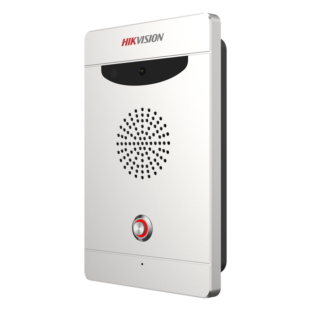 Estación de Alarma de Pánico con Video / Cámara 2 Megapixel / Audio Bidireccional / Alarma de Manipulación / PoE / IP65 / IK08 / Montaje en Pared o Empotrado