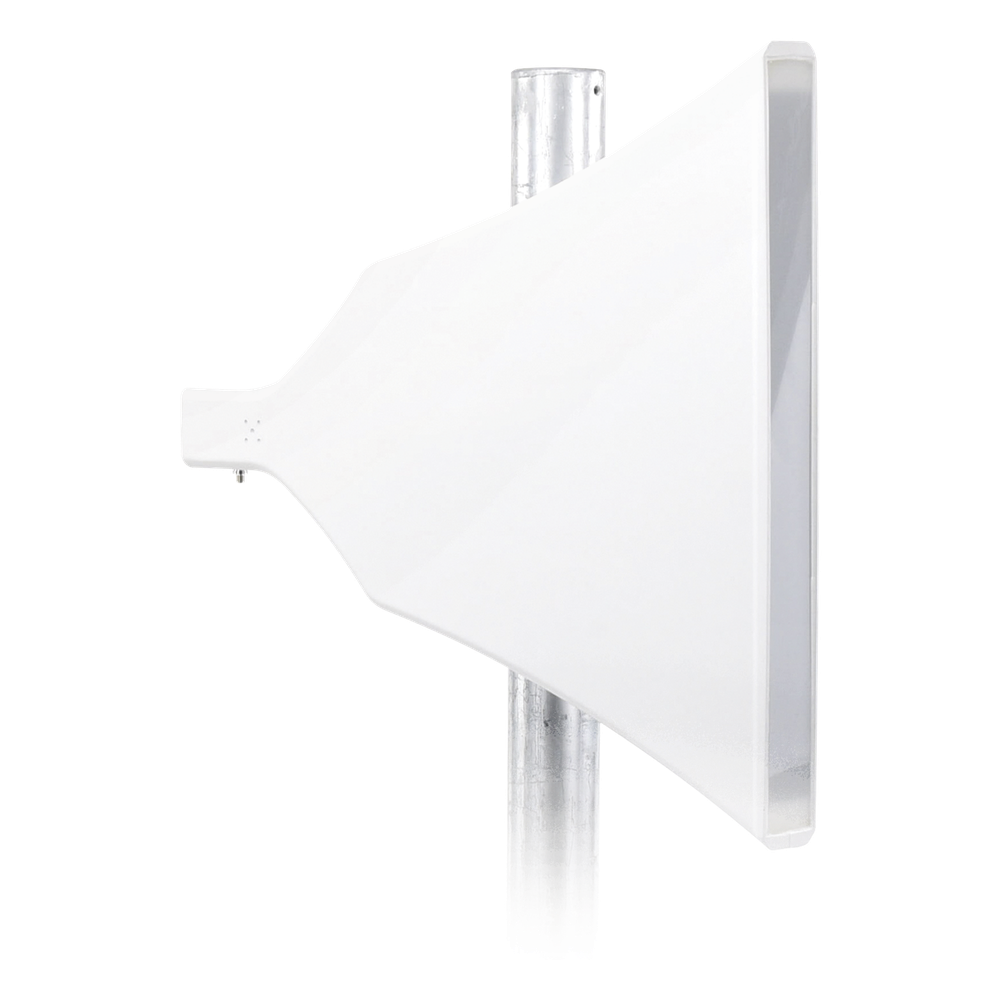 Antena Tipo Horn de 90° , 16 dBi, Ideal para ambientes de alto ruido, 4.9-6.5 GHz, , Conector SMA-Hembra, con montaje incluido