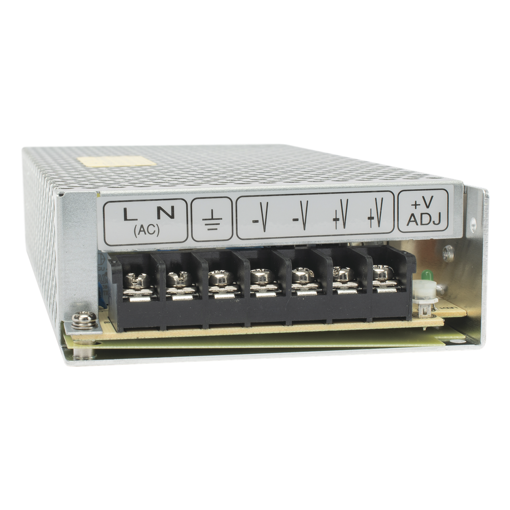 Fuente de Poder Industrial Conmutada 150W de Potencia, 24Vcc, 6.5A