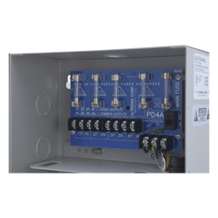 Fuente de poder ALTRONIX de 24 Vca @ 3.5 Amper o 28 Vca @ 3.0 Amper, para 4 cámaras, Con voltaje de entrada de 115 Vca,