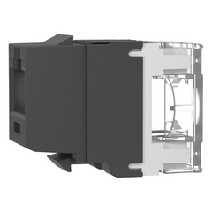 Conector Jack Estilo 110 (de Impacto), Tipo Keystone, Categoría 6A, de 8 Posiciones y 8 Cables, Color Negro