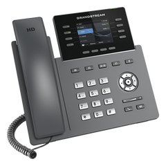 Teléfono IP Wi-Fi, Grado Operador, 8 líneas SIP con 4 cuentas, pantalla a color 2.8", puertos Gigabit, Bluetooth, PoE, codec Opus, IPV4/IPV6 con gestión en la nube GDMS
