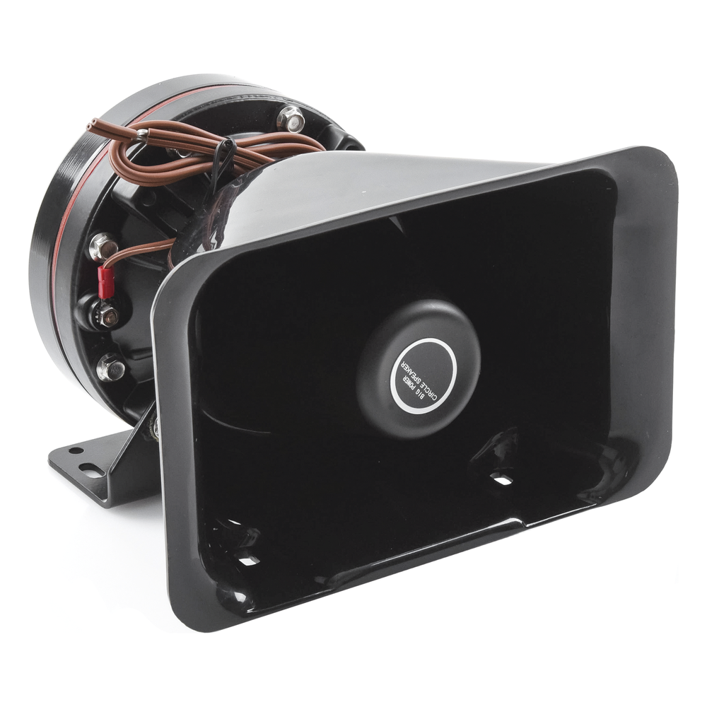Bocina de uso Rudo, de 200 W, Alto Rendimiento y Base en Aluminio, 8 Ohms de Impedancia
