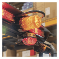 Mini Burbuja LED Serie X6262, Color Ámbar