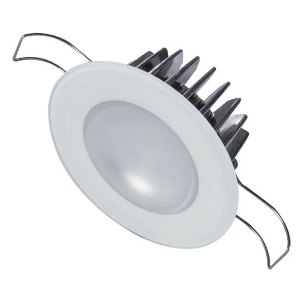 Luz led marina Mirage, emite luz color blanco, rojo y azul de 380 lúmenes para uso interior y exterior con grado de protección IP67.