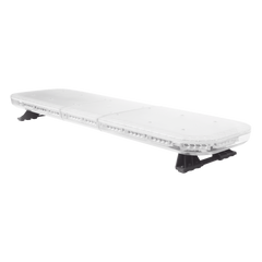 Barra de luces de 47" rojo/azul, 88 LED, con control de tráfico en color ámbar, ideal para equipar unidades de seguridad publica