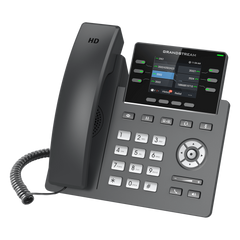 TELÉFONO IP 6 LÍNEAS GRADO OPERADOR / 24 TECLAS MULTIPROPÓSITO VIRTUALES / WI-FI 6 DOBLE BANDA Y BLUETOOTH / DOS PUERTOS GIGABIT / PANTALLA LCD A COLOR INTERCAMBIABLE / SEGURIDAD NIVEL EMPRESARIAL