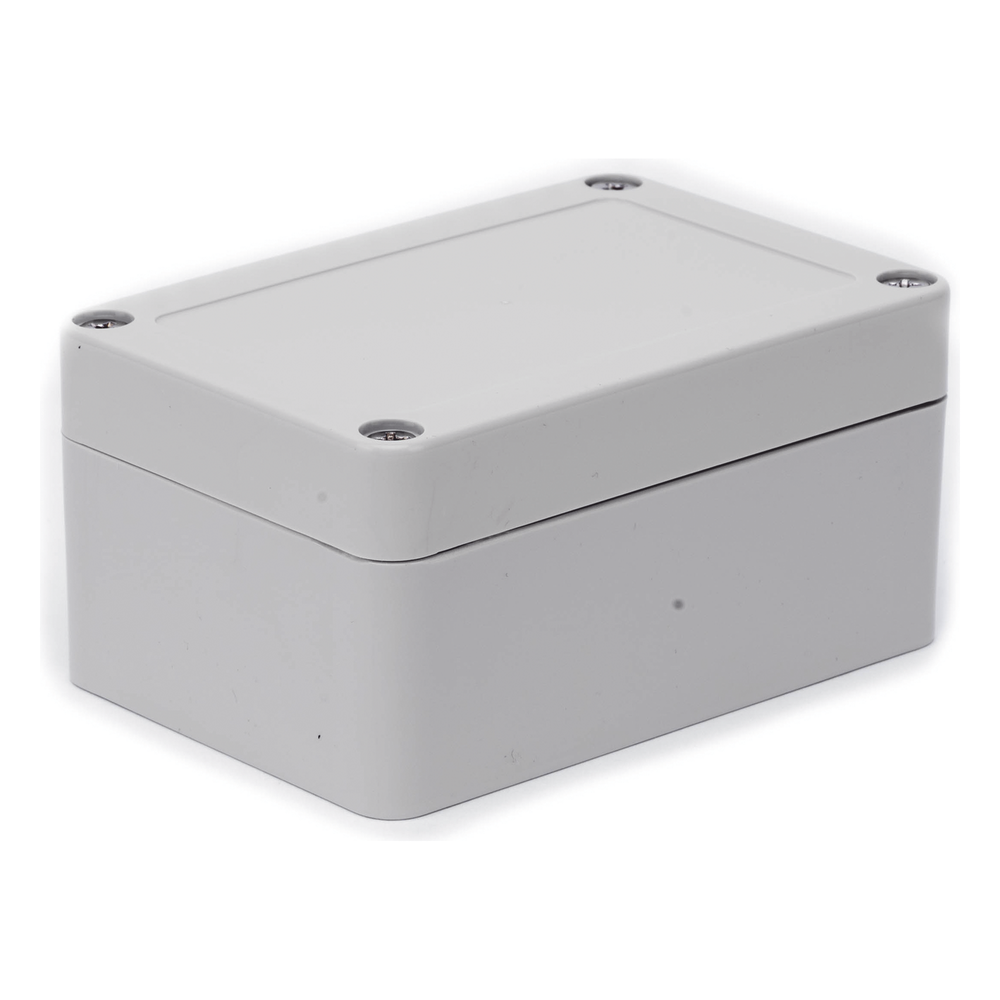Gabinete Plástico para Exterior (IP65) de 100 x 68 x 50 mm Cierre por Tornillos.
