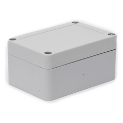 Gabinete Plástico para Exterior (IP65) de 100 x 68 x 50 mm Cierre por Tornillos.
