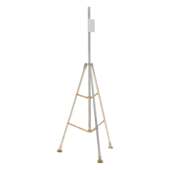 Kit de Montaje de Tripie con Mástil de 3 metros Ideal para instalar Antenas, Radios, Cámaras, etc...