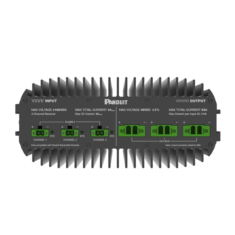 Receptor FMPS Clase 4, Voltaje de Entrada de 180 Vcd, Hasta 1600 Watts y 56 Vcd de Salida, Con Terminal de Entrada/Salida de Tornillo