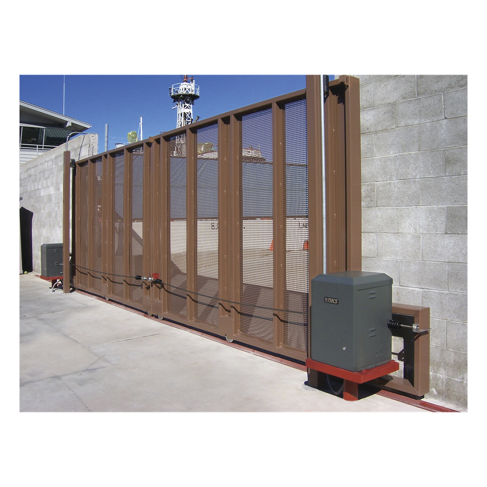 Operador para puertas corredizas de hasta 450 kg y 9 Metros de Longitud / Incluye 6 Metros de Cadena / Equipo de Uso  Continuo