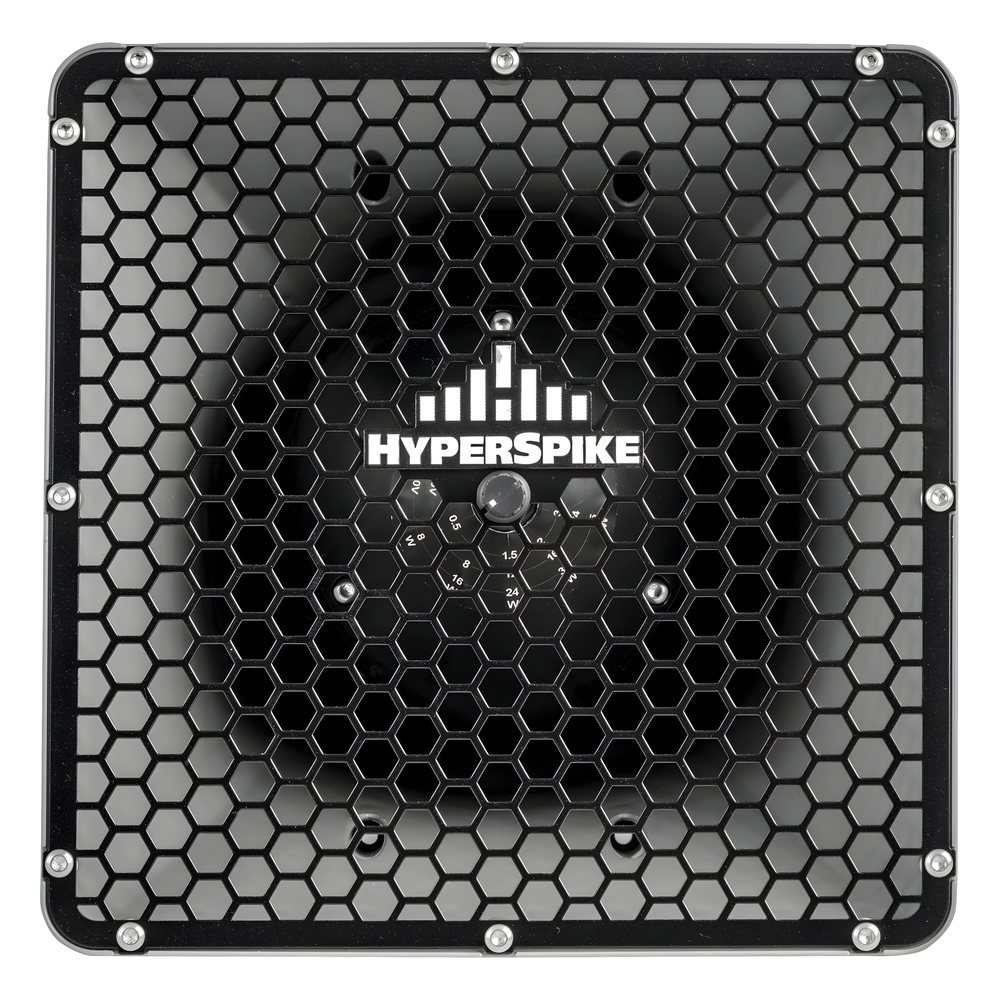 Altavoz De Alta Fidelidad HyperSpike®, Serie TCPA-10, Con Aislante De Ruido, Listado UL, Clase I, Division 2 (C1D2), Color Gris