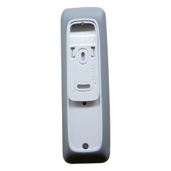 Control remoto 1 canal para motores de persiana Somfy con señal inalámbrica, instrucciones: sube, baja y detener, con posición favorita programada.