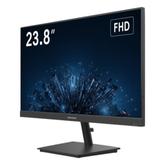 Monitor LED FullHD (1080p) de 24" / Ideal para CCTV, Oficina y Hogar / Entrada HDMI-VGA-BNC / Montaje VESA ( 75 X 75) / Uso 24/7 / Backlight E-LED / Ultra Delgado